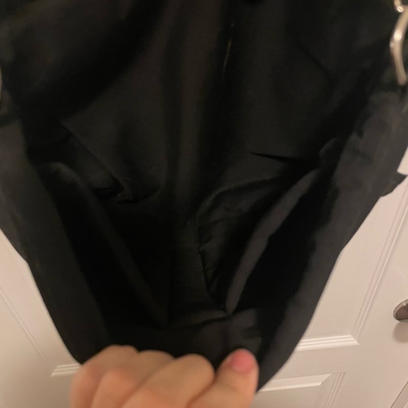 Janine King Designs cross body black and white canvas camera bag or purse - Picture 10 of 16